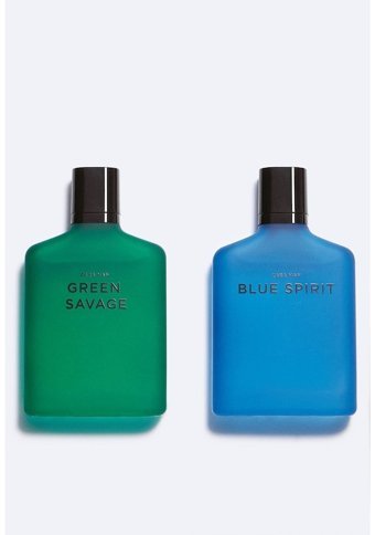 Zara Green Savage EDT Erkek Parfüm 100 ml + Man Blue Spırıt 100 ml