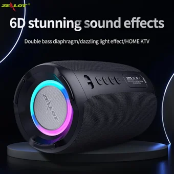Zealot S61 Bluetooth Hoparlör Kırmızı