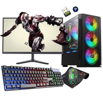 Zeiron Raider A560 Harici Radeon R5 220 Ekran Kartlı Intel Core i5 650 8 GB DDR3 240 GB SSD 18.5 inç HD FreeDos Masaüstü Oyuncu Bilgisayarı