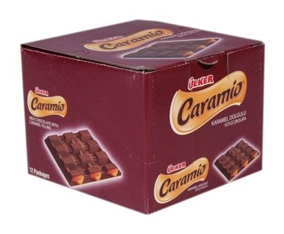 Ülker Caramio Karamelli Çikolata 12x60 gr