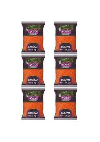 Yazar Kırmızı Mercimek 6x5 kg