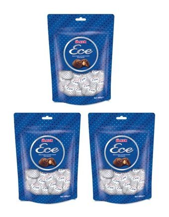 Ülker Ece Fındıklı Sütlü Çikolata 3x350 gr