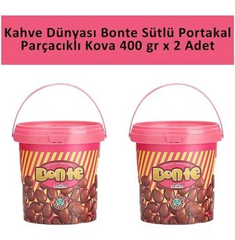 Kahve Dünyası Bonte Portakallı Çikolata 2x400 gr