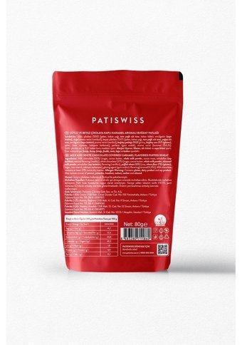 Patiswiss Karamelli Çikolata 80 gr