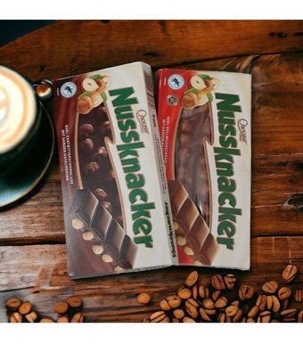 Choceur Nussknacker Bitter-Sütlü Çikolata 2x100 gr