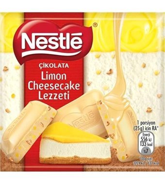 Nestle Kare Limonlu Çikolata 6x60 gr