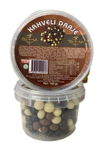 Ta-ha Draje Kahveli Çikolata 150 gr