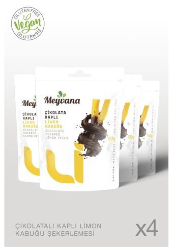 Meyvana Çubuk Limonlu Çikolata 4x80 gr