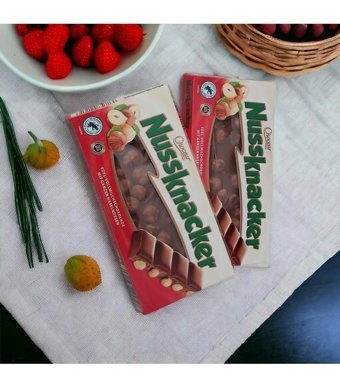Choceur Nussknacker Fındıklı Sütlü Çikolata 2x100 gr