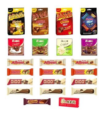 Ülker Karışık Çikolata Set