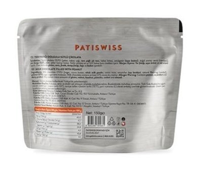 Patiswiss Jul Sütlü Çikolata 150 gr
