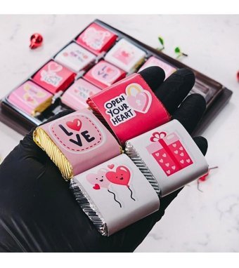 Nin Chocolate Kare Karışık Çikolata
