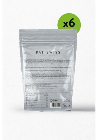 Patiswiss Draje Muzlu Çikolata 6x120 gr