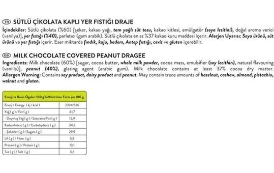Patiswiss Draje Yer Fıstıklı Çikolata 2x80 gr