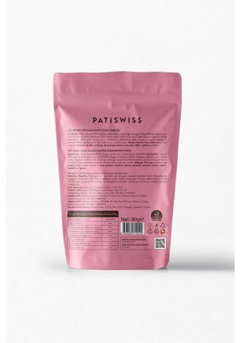 Patiswiss Çubuk Bitter Çikolata 10 gr