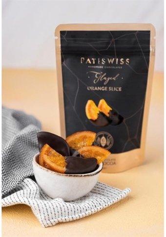 Patiswiss Portakallı Çikolata 80 gr