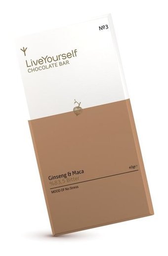 Live Yourself Ginsengli Bitter Çikolata 40 gr