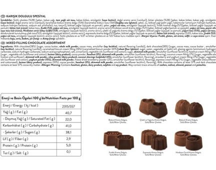 Patiswiss Karışık Çikolata 290 gr