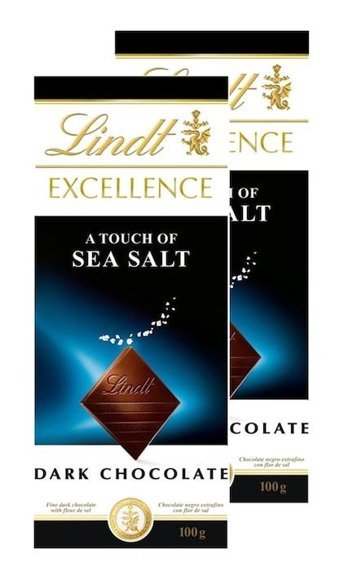 Lindt Excelence Deniz Tuzlu Çikolata 2x100 gr