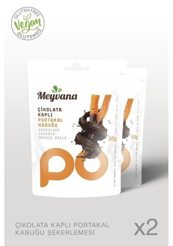 Meyvana Çubuk Portakallı Çikolata 2x80 gr