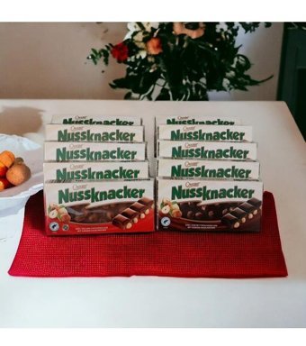 Choceur Nussknacker Bitter-Sütlü Çikolata 10x100 gr