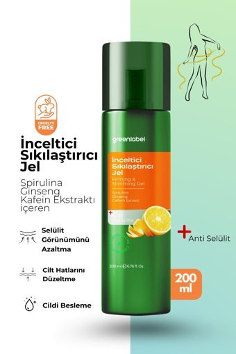 Green Label Sıkılaştırıcı Selülit Jel 200 ml