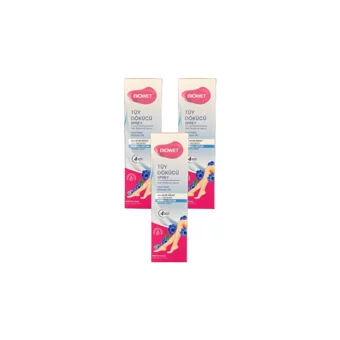 Biowet Normal Ciltler İçin Koltuk Altı Bacak Kadın Tüy Dökücü Sprey 3x150 ml