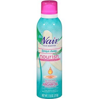 Nair Nourish İçin Koltuk Altı Bacak Genital Bölge Kadın Tüy Dökücü Sprey 212 gr