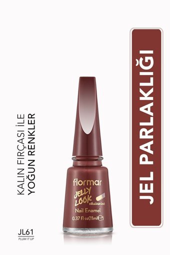 Flormar JL61 Plum It Up Parlak Oje