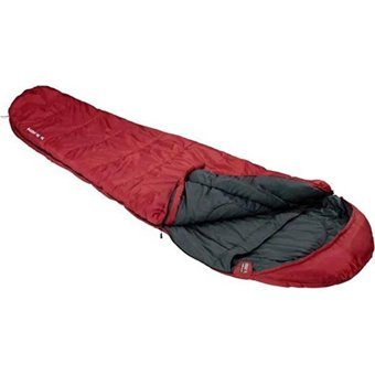 High Peak Tr 300 -16 Derece Polyester 3 Mevsim Kamp Tek Kişilik Yetişkin Uyku Tulumu Kırmızı