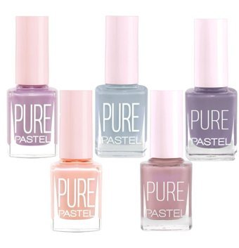 Pastel 615-613-610-607-606 Çok Renkli Parlak Oje