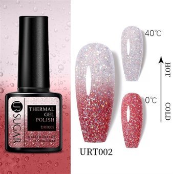 UrSugar URT002 Gri-Pembe Sedefli Oje