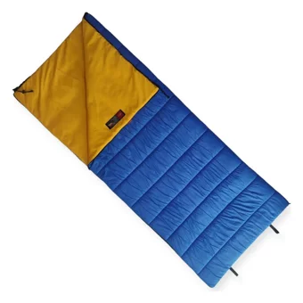 Naturecamp Oga 200 Plus -5 Derece Micropolyester 1 Mevsim Kamp Tek Kişilik Yetişkin Uyku Tulumu Mavi
