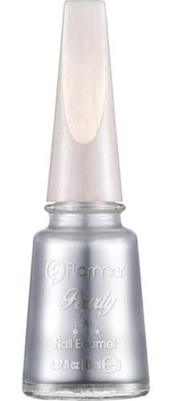 Flormar 390 Stylish Silver Sedefli Oje