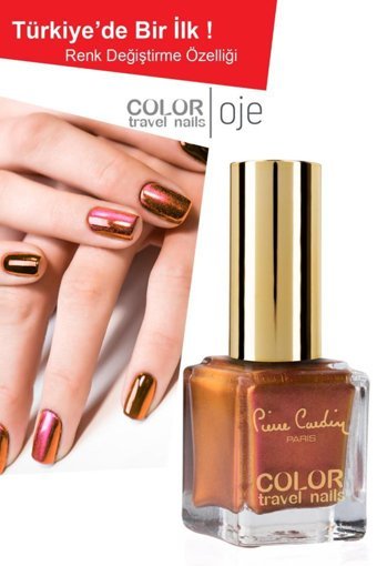 Pierre Cardin Color Travel Nails Bakır Parlak Oje