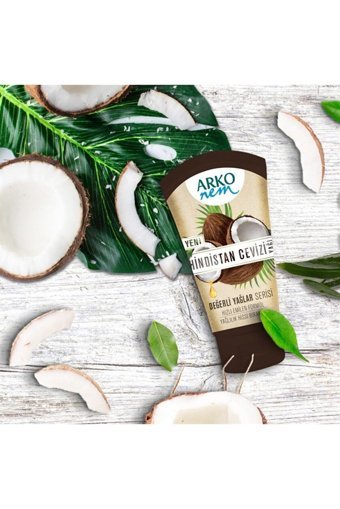 Arko Hindistan Cevizli Tüm Ciltler Organik Vegan Parfümlü El Kremi 2×60 ml