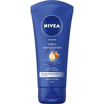 Nivea Badem Yağlı Kuru Ciltler Organik Vegan Parfümlü El Kremi 2×75 ml