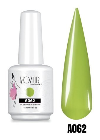 Mozıur A062 Yeşil Kalıcı Parlak Oje
