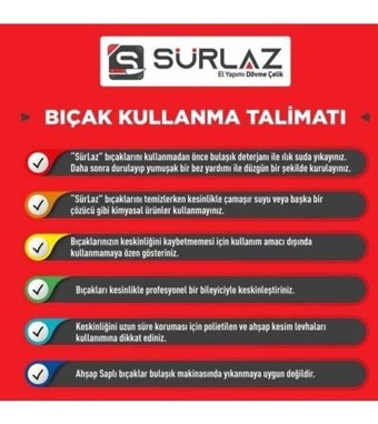 Epinox Ahşap Saplı 24 - 25 - 30 - 36 cm 5 Parça Düz Satır