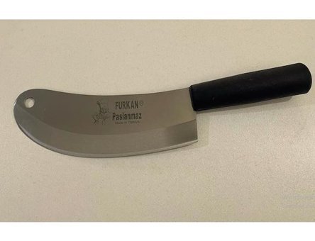 Furkan Plastik Saplı 33 cm 1 Parça Düz Satır Siyah