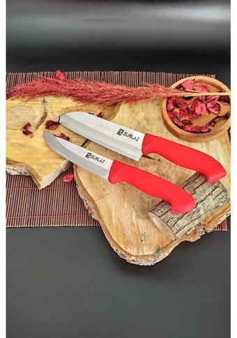 Sürlaz Plastik Saplı 18.5 - 15 cm 2 Parça Düz Satır