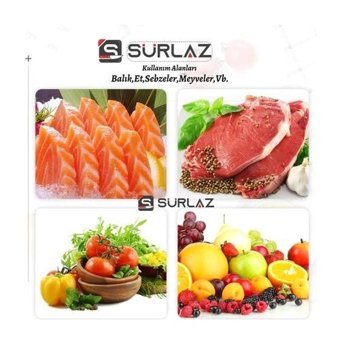 Sürlaz Plastik Saplı 21 cm 1 Parça Düz Satır