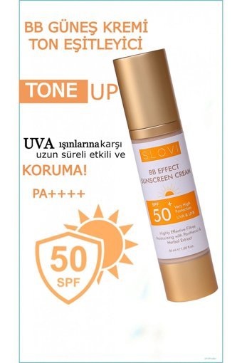Slovi̇ Tone Up Tüm Cilt Tipleri İçin BB Krem Orta Ton