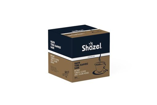Shazel Hazır Sade Orta Kavrulmuş Türk Kahvesi 36x7 gr