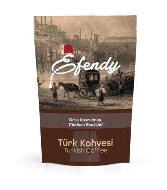 Shazel Efendy Geleneksel Sade Orta Kavrulmuş Türk Kahvesi 5x400 gr