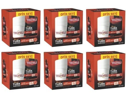 Algo Telveli Sade Orta Kavrulmuş Türk Kahvesi 60x7 gr
