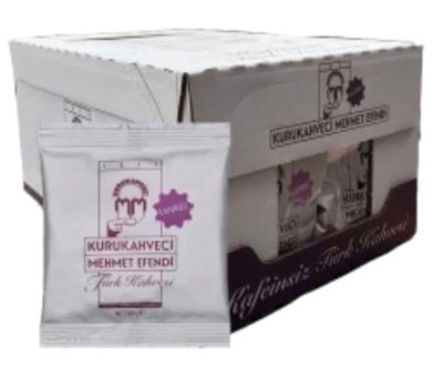 Kurukahveci Mehmet Efendi Kafeinsiz Sade Orta Kavrulmuş Türk Kahvesi 40x50 gr