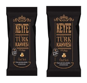 Keyfe Sade Orta Kavrulmuş Türk Kahvesi 2x100 gr