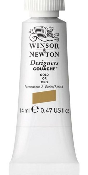 Winsor & Newton Designers 28 Tüp Altın 14 ml Guaj Boya