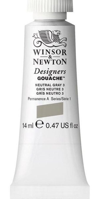 Winsor & Newton Designers 436 Tüp Gri 14 ml Guaj Boya